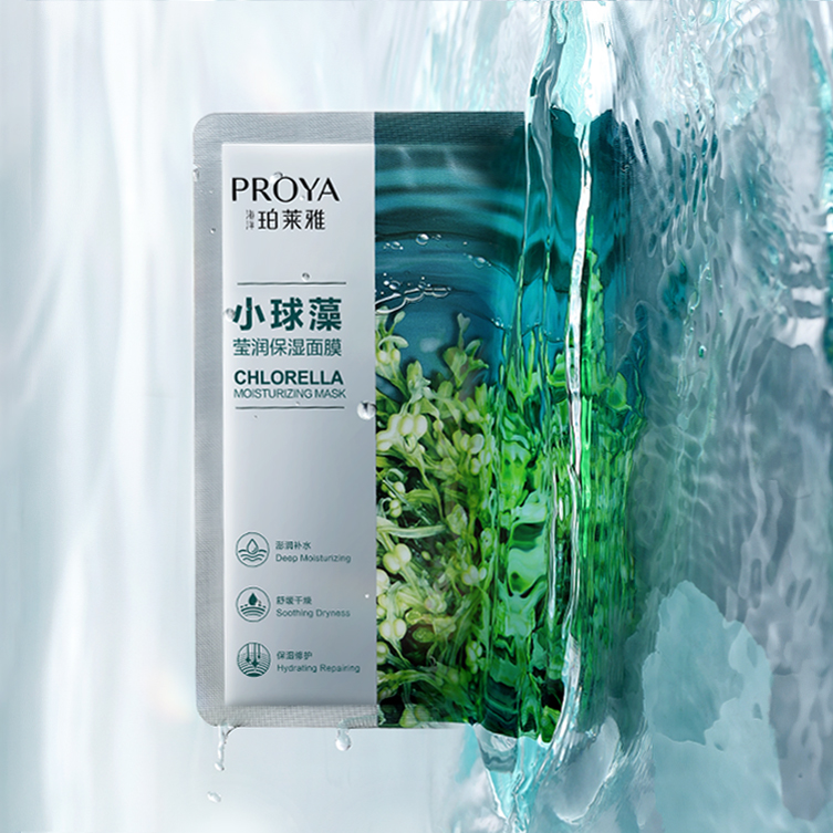 世界杯直播小球藻莹润保湿面膜