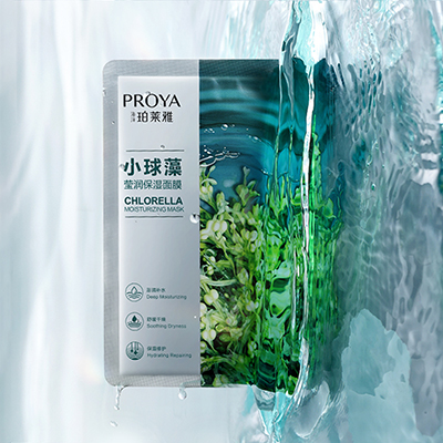 世界杯直播小球藻莹润保湿面膜